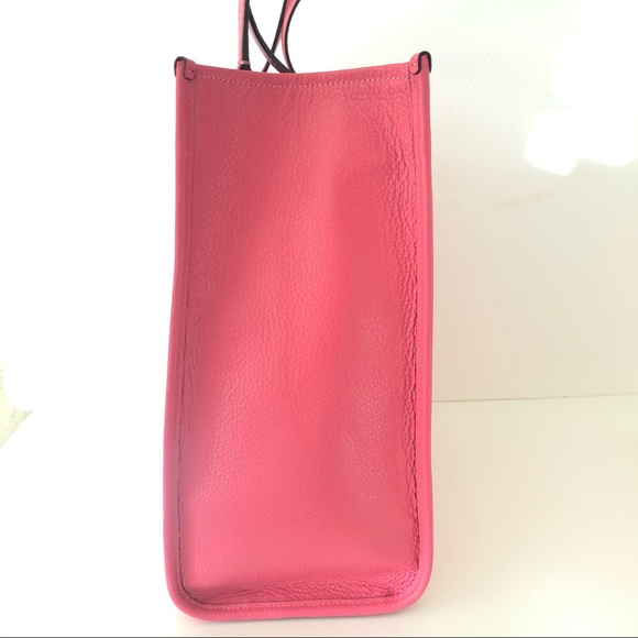 Coach Dempsey Tote Pink Leather Purse Wallet Set - Picture 3 of 12